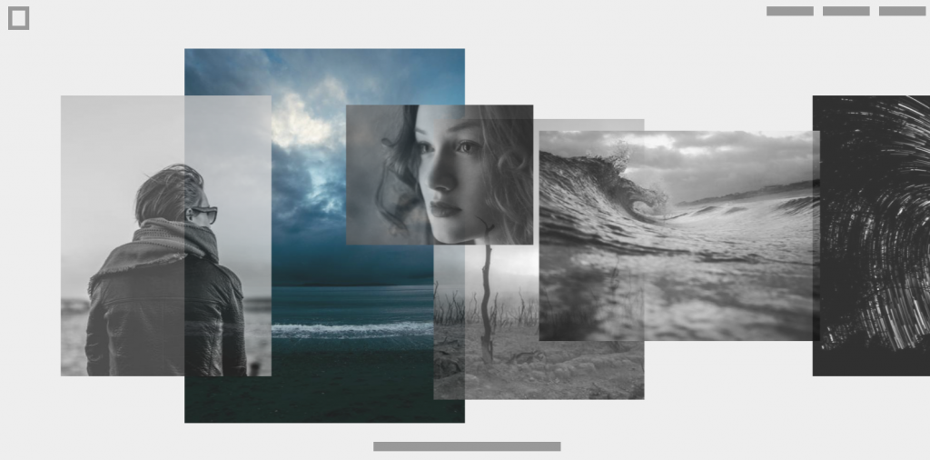 Photo gallery HTML CSS template - fantacydesigns